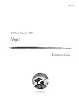 Vigil SATB choral sheet music cover